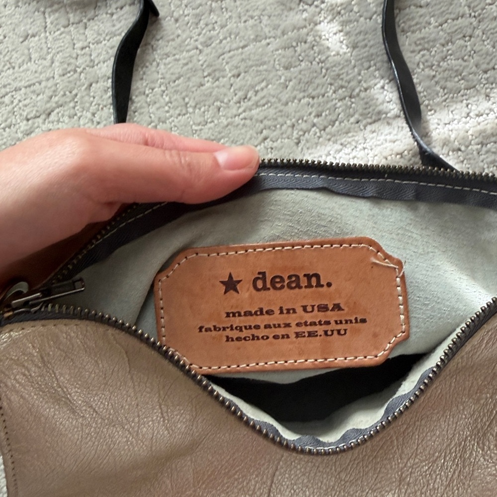 Dean. leather crossbody - Picture 4 of 5